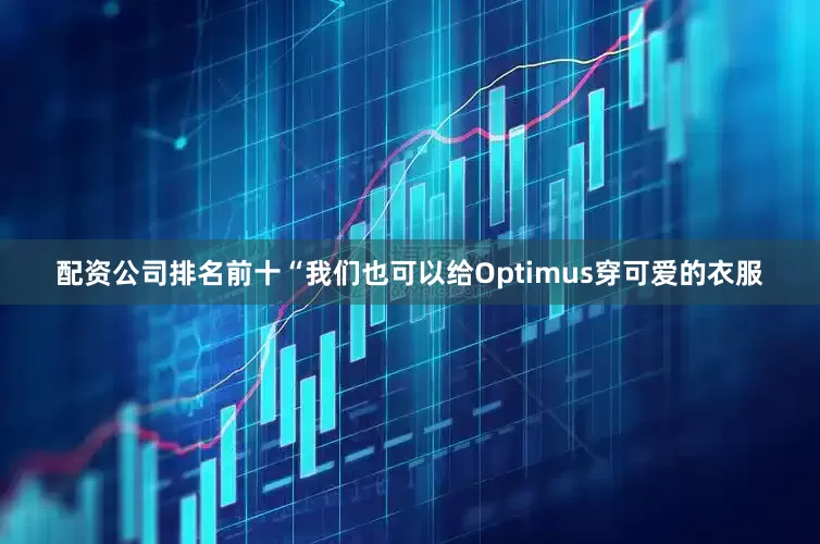 配资公司排名前十“我们也可以给Optimus穿可爱的衣服
